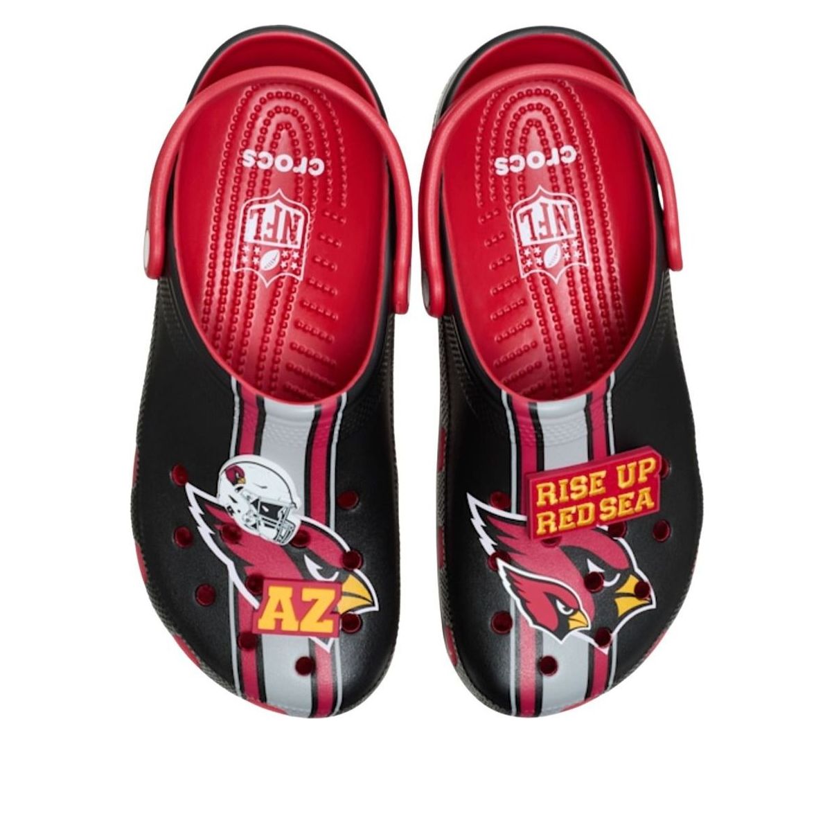 Crocs x NFL 26 Classic Clog Arizona Cardinals 'Black Red' 213164-90H