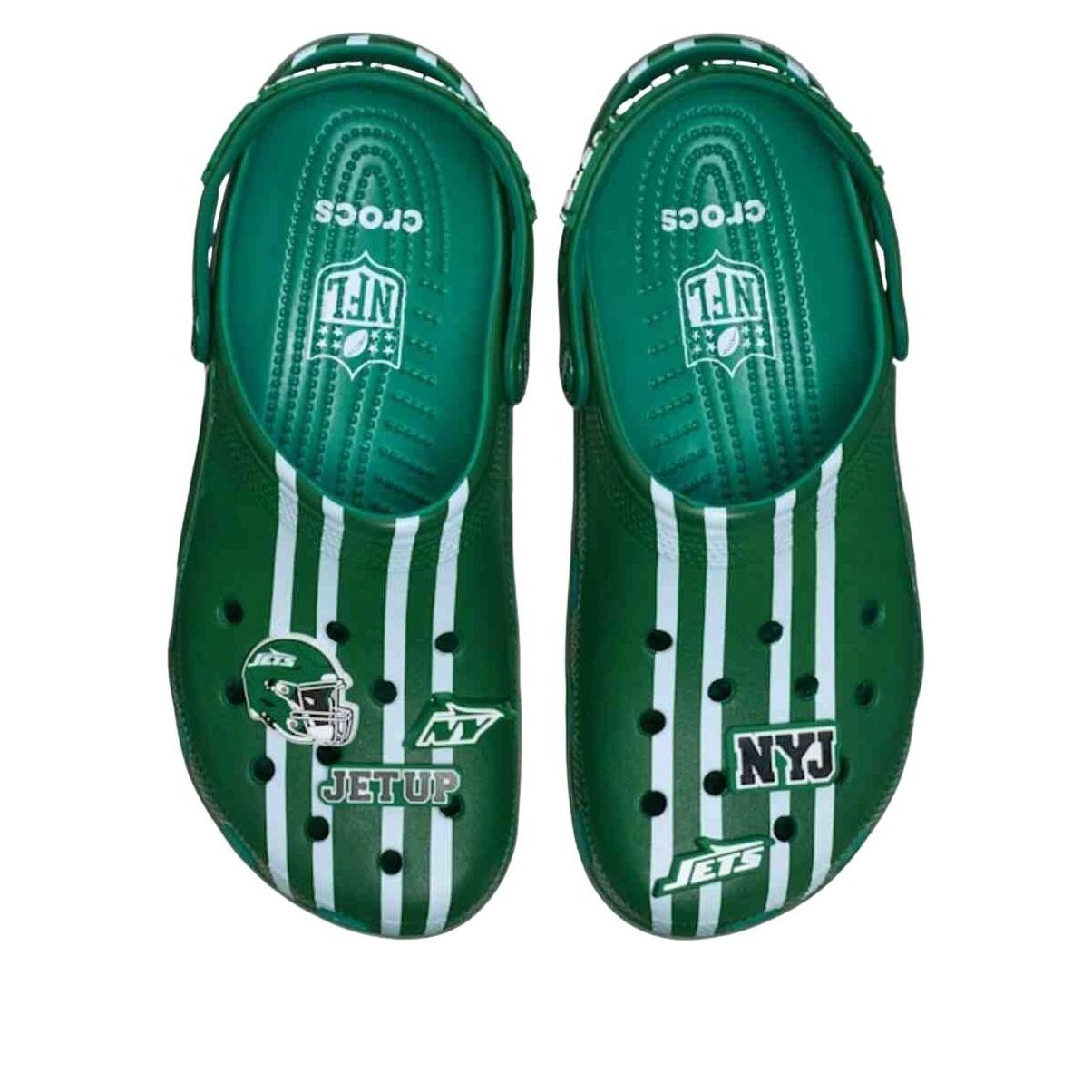 Crocs x NFL Classic Clog New York Jets 'Green White' 212739-90H