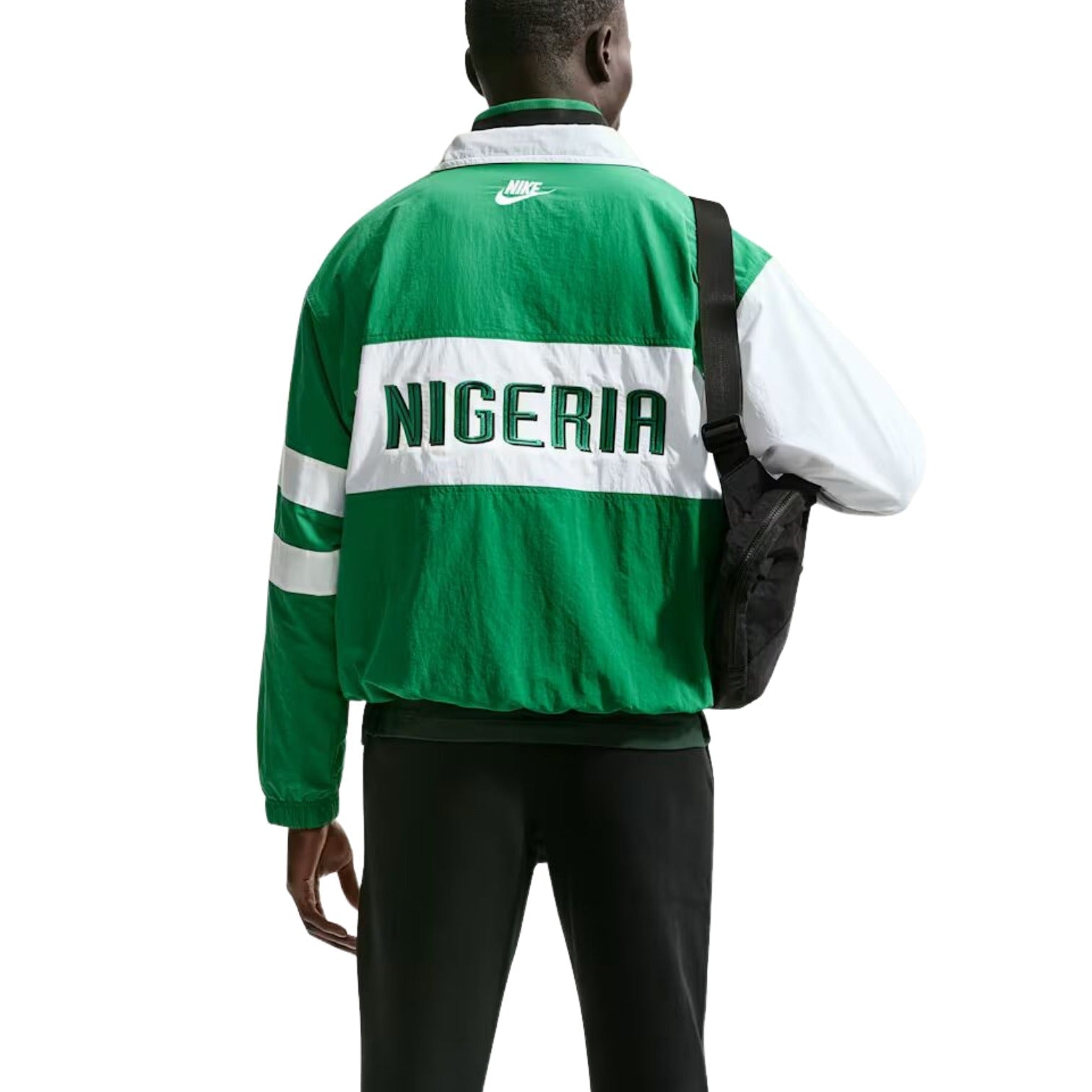 Nike Nigeria 1996 Reissue Replica Tracksuit Jacket 'Green White Black' II6993-310