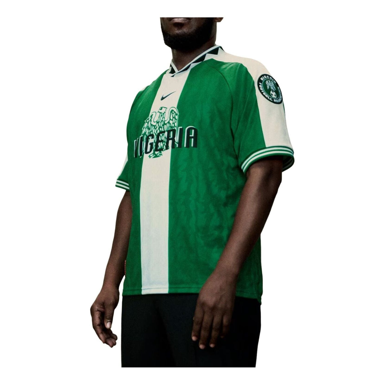 Nike Nigeria 1996 Reissue Replica Shirt 'Green White Black' II6988-310