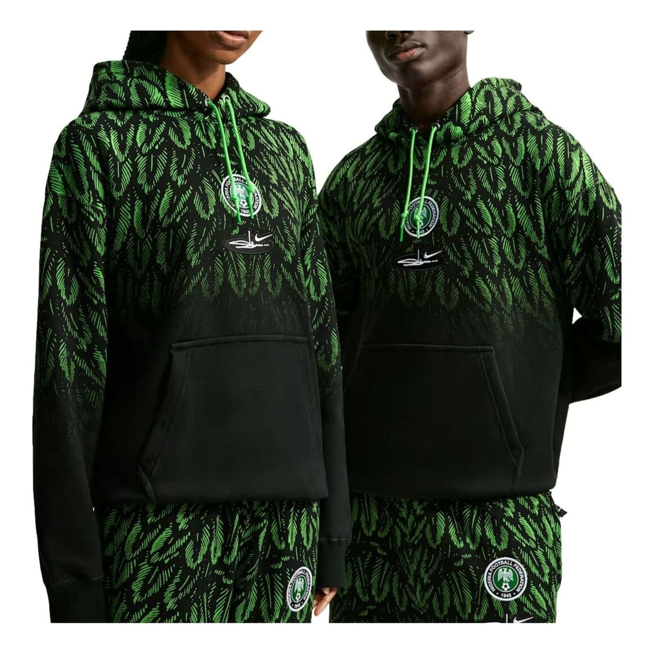 Nike x Nigeria x Slawn Cryoshot Fleece Hoodie 'Black' IR5219-010