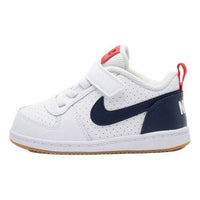 (TD) Nike Court Borough Low 'White Blue Red' 870029-105