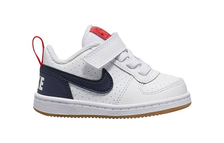 (TD) Nike Court Borough Low 'White Blue Red' 870029-105