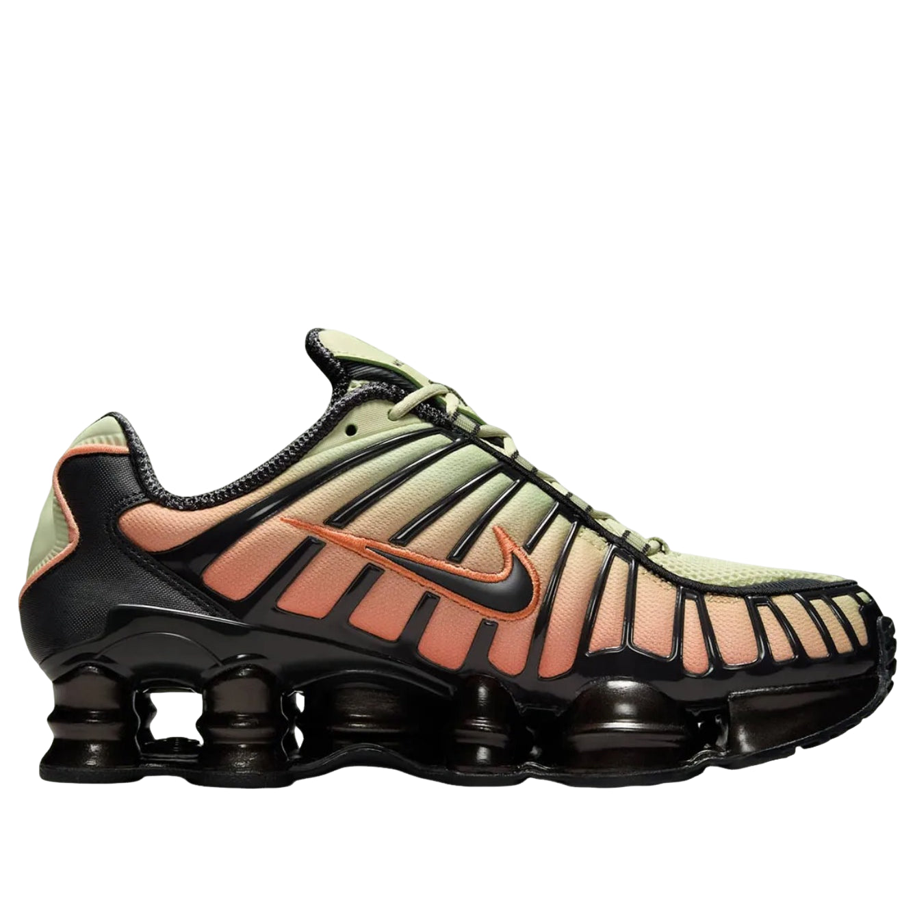 (WMNS) Nike Shox TL Fade 'Off-Noir Olive Aura Orange Frost' IH1336-001