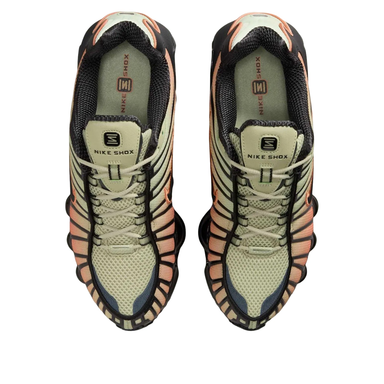 (WMNS) Nike Shox TL Fade 'Off-Noir Olive Aura Orange Frost' IH1336-001