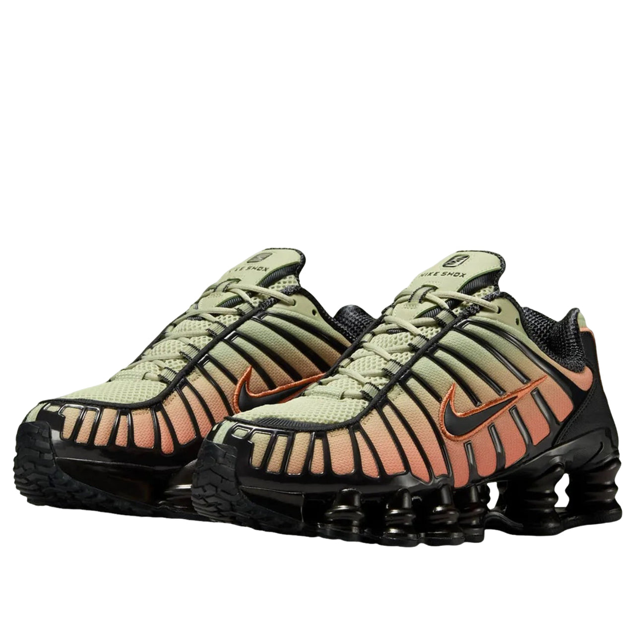 (WMNS) Nike Shox TL Fade 'Off-Noir Olive Aura Orange Frost' IH1336-001