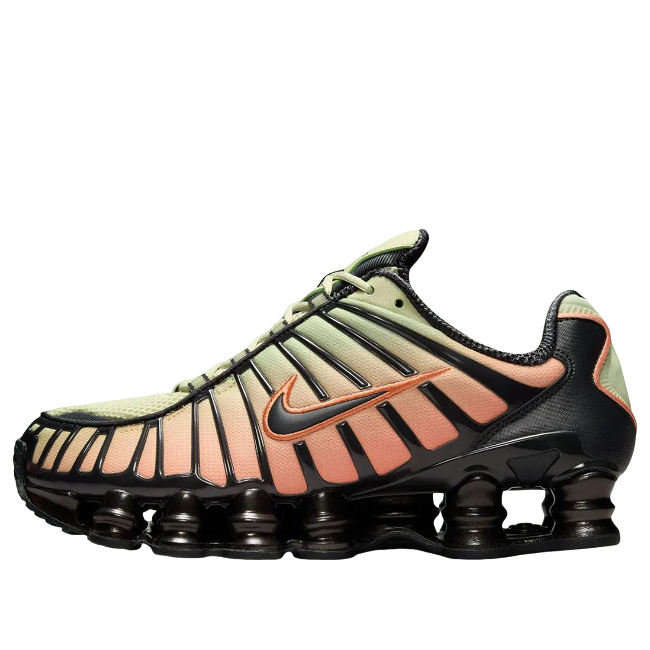 (WMNS) Nike Shox TL Fade 'Off-Noir Olive Aura Orange Frost' IH1336-001