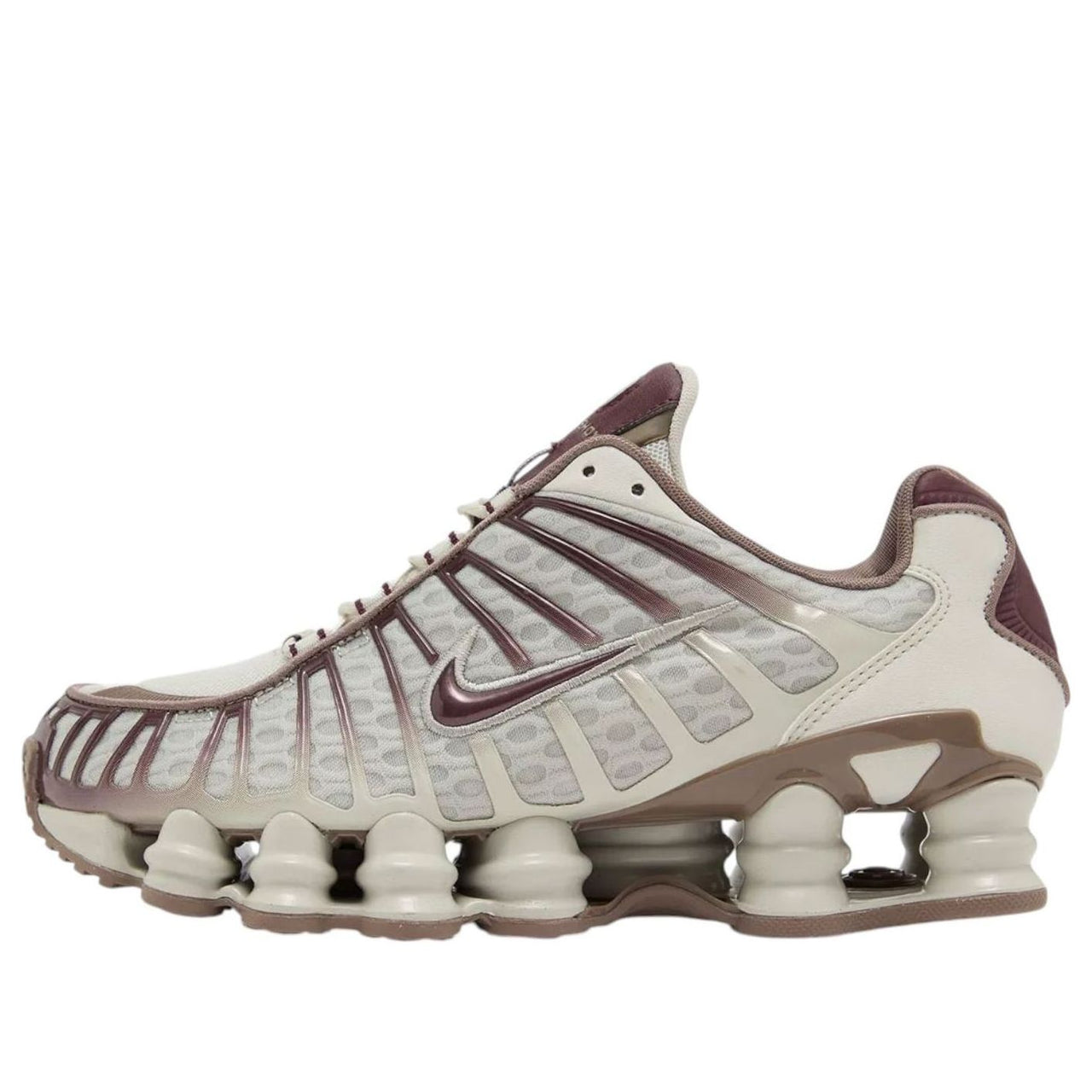 (WMNS) Nike Shox TL 'Light Bone Burgundy Crush' IM6013-072