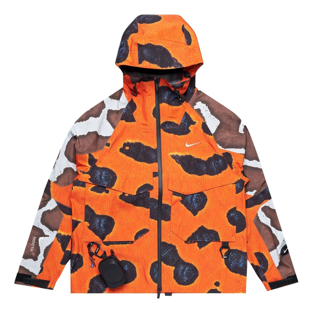 Nike x NOCTA Opal Hooded Jacket Asia Sizing 'Safety Orange' FZ3254-819