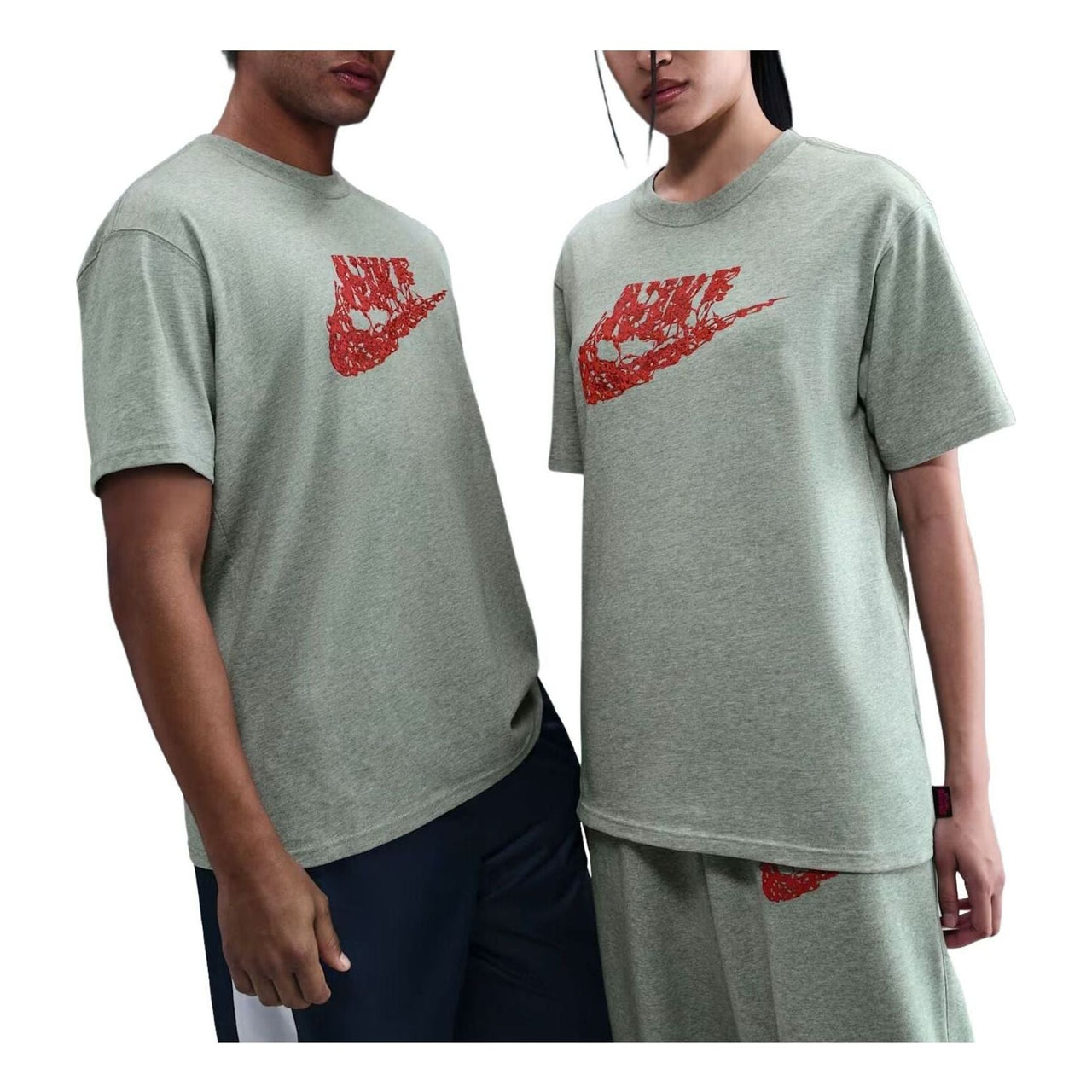 Nike x Stranger Things T-Shirt 'Grey' IB8068-063