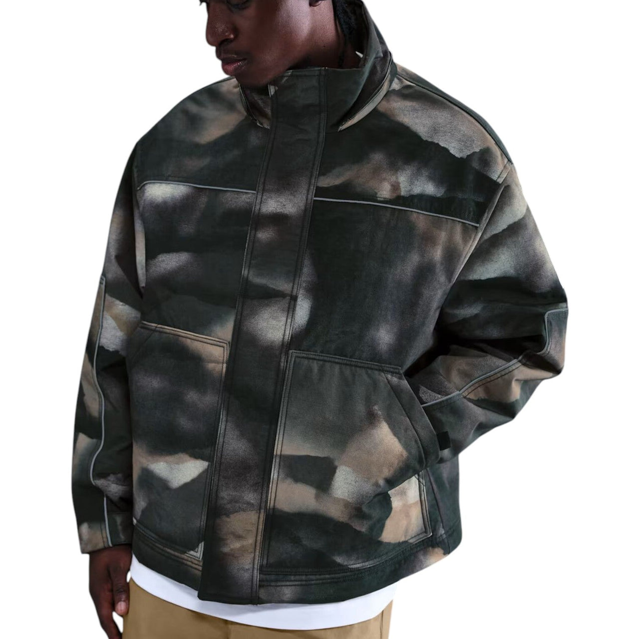 Nike x Stussy Utility Hooded Jacket 'Green' HQ8520-900