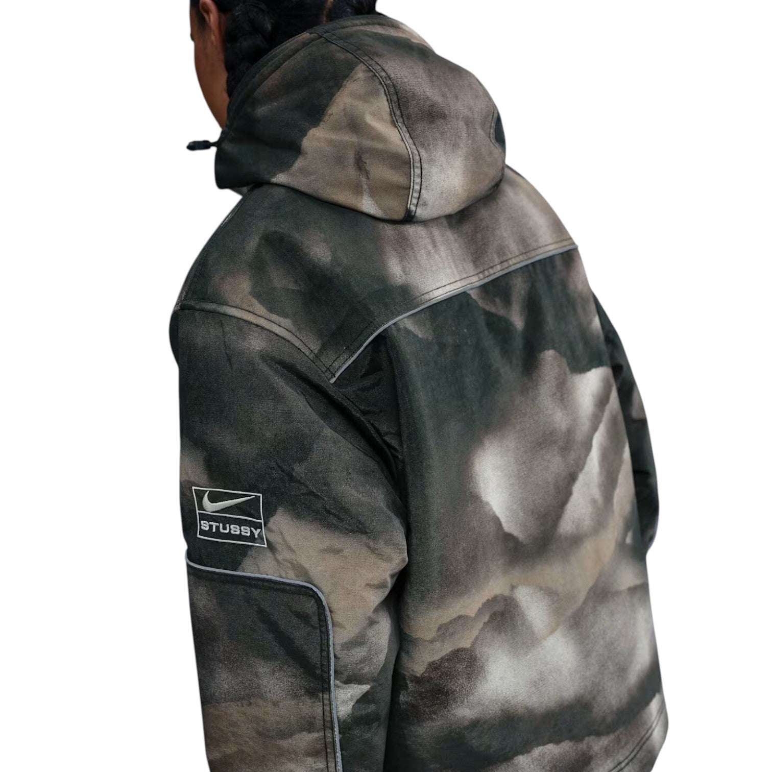 Nike x Stussy Utility Hooded Jacket 'Green' HQ8520-900