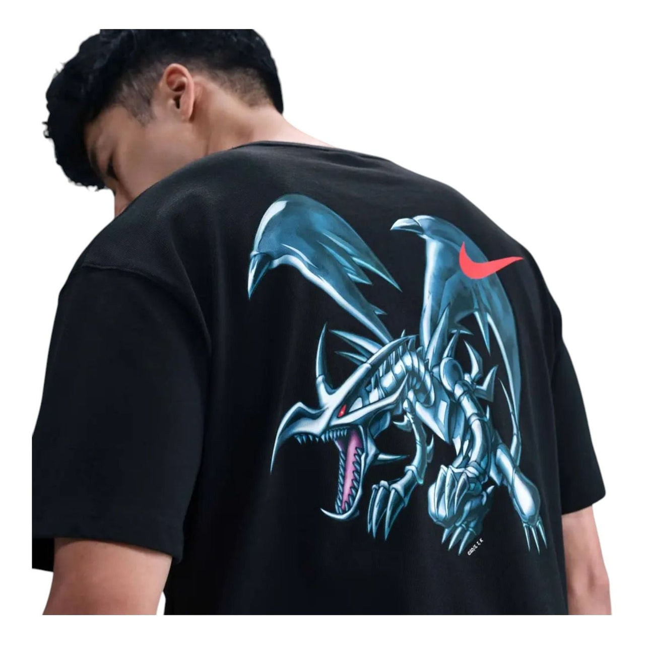 Nike x Yu-Gi-Oh! Solo Swoosh T-Shirt 'Black' IO7985-010
