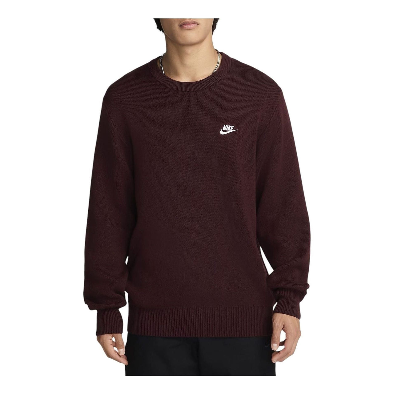 Nike Club Sweatshirt 'Burgundy' FQ2913-652
