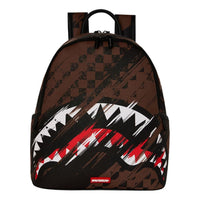 Sprayground Smeared Grunge Savage Backpack 'Brown Black' B8964