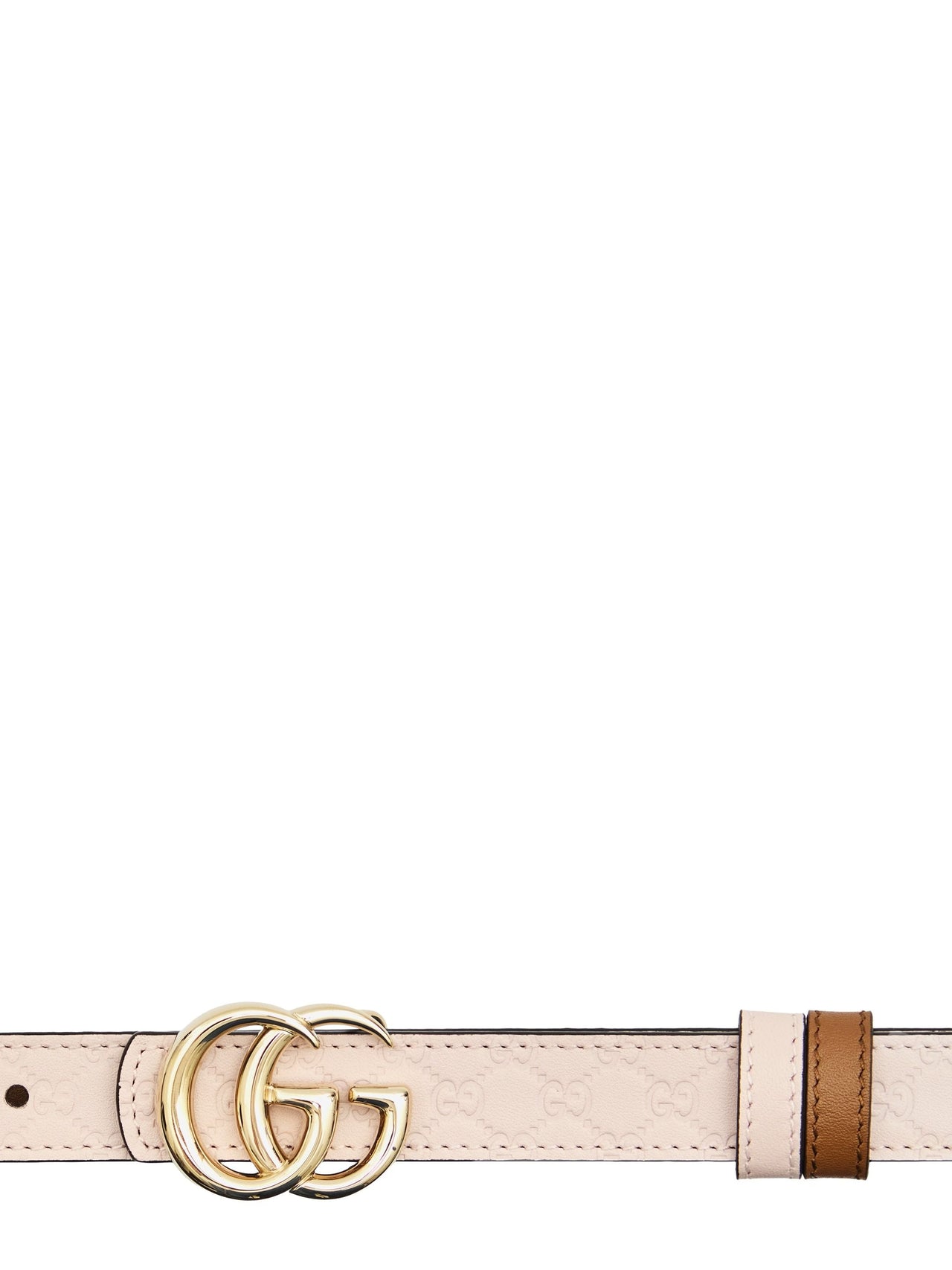 (WMNS) Gucci 26 Reversible GG Marmont Thin Belt 'Pink' 847132-AAFYB-5746
