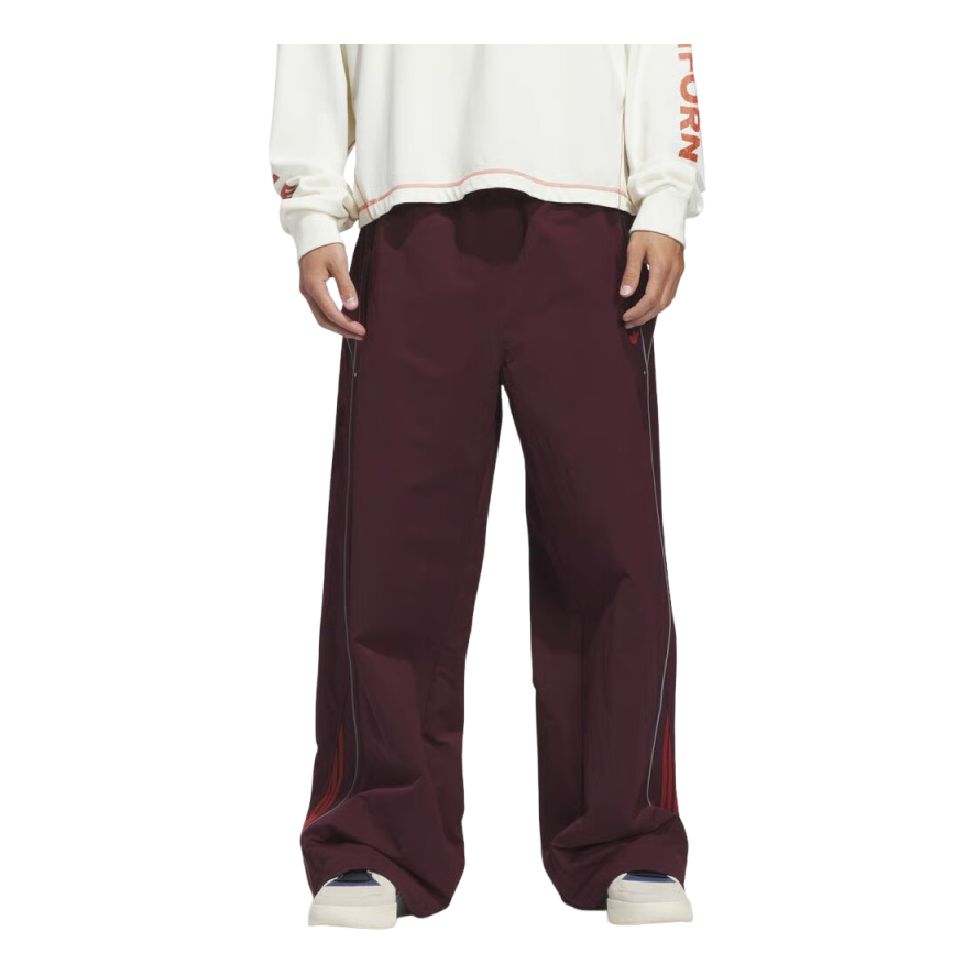 adidas Los Angeles Venice Wind Pants Relaxed Pants 'Burgundy' JX3800