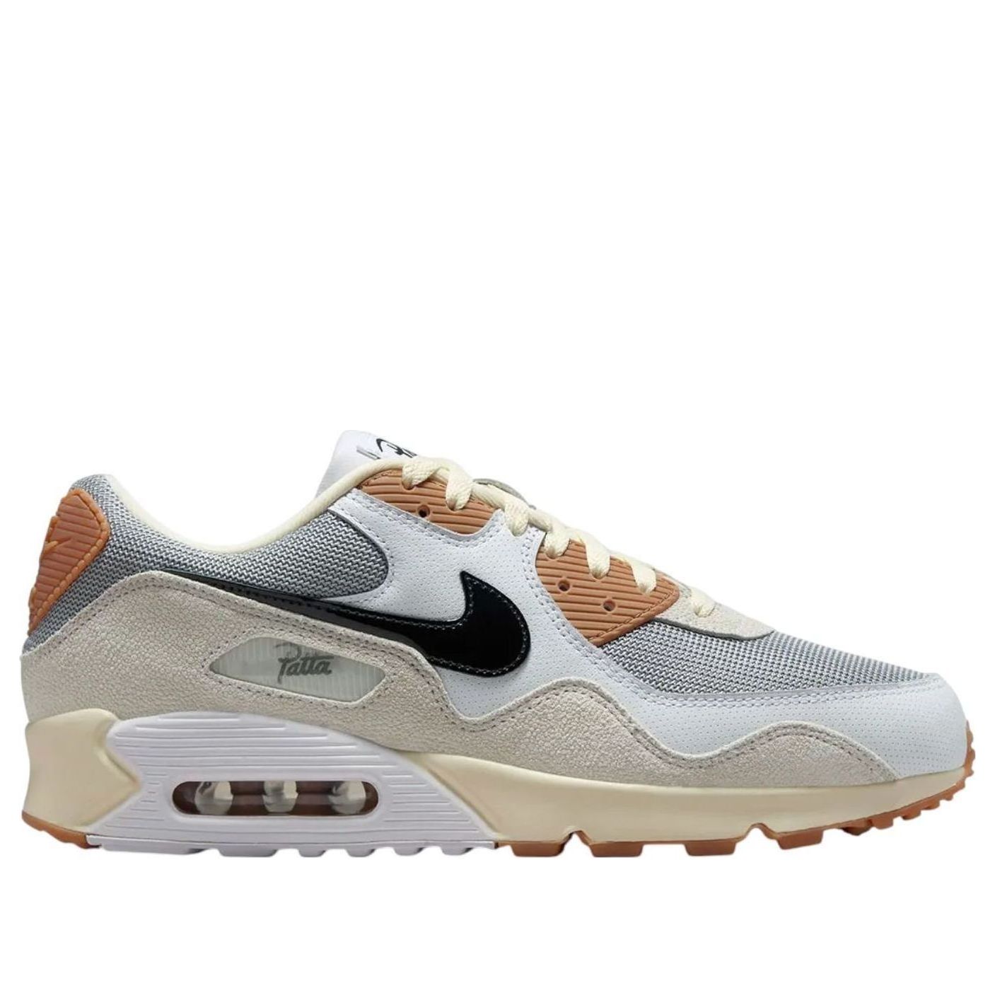 Nike x Patta Air Max 90 SP 'Waves Particle Grey Coconut Milk' IF5605-001