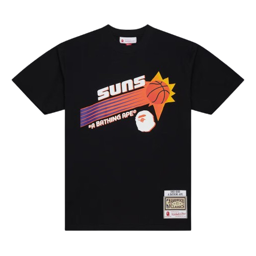 Mitchell & Ness x BAPE T-Shirt 'Phoenix Suns Black' 203466577