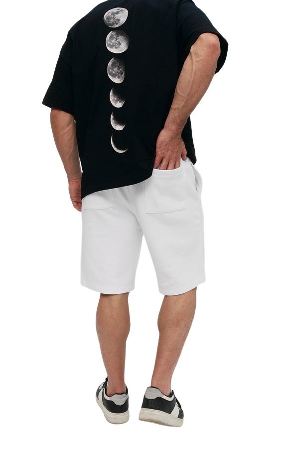 House of Cenmar T-Shirt with printed picture 'Black' HOC-W233