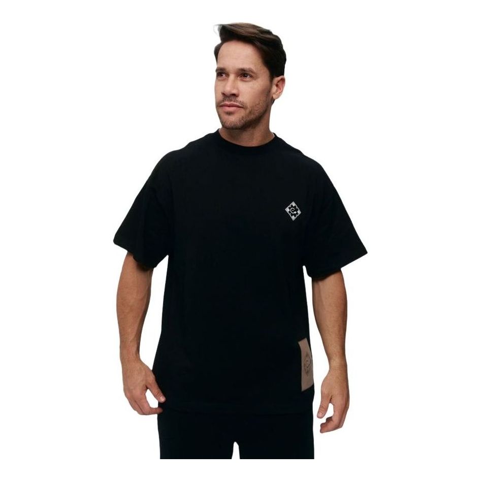 House of Cenmar T-Shirt with Quote Print 'Black' HOC-WGL2