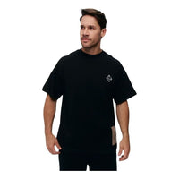 House of Cenmar T-Shirt with Quote Print 'Black' HOC-WGL2
