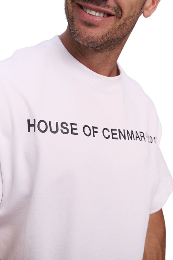 House of Cenmar T-Shirt 'White' HOC-WCT4