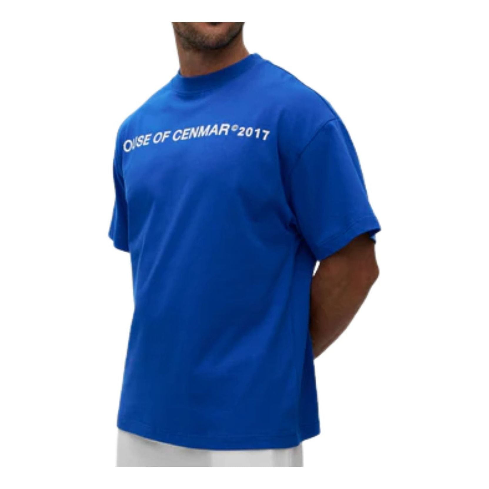 House of Cenmar Printed T-Shirt 'Blue' HOC-BCT5