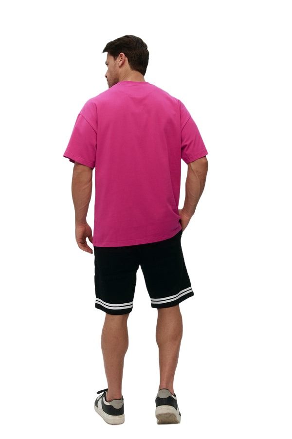 House of Cenmar Plain Loose Fit T-Shirt 'Pink' HOC-WN7
