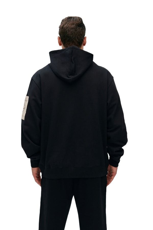 House of Cenmar Hoodie with Cenmar Patch 'Black' HOC-WPH