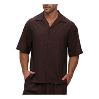House of Cenmar Cotton Shirt 'Brown' HOC-F002