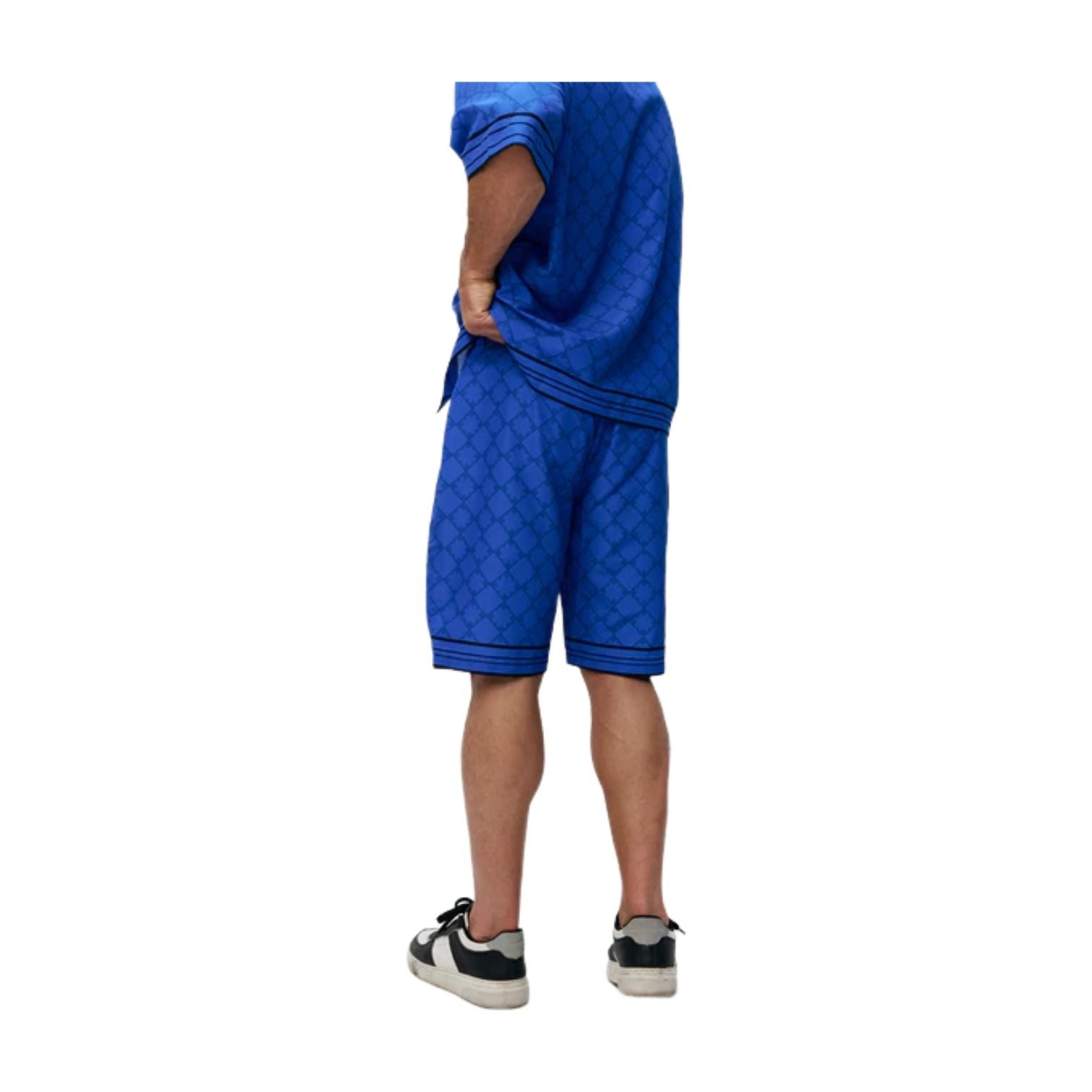 House of Cenmar Cotton Shorts 'Blue' HOC-F0042