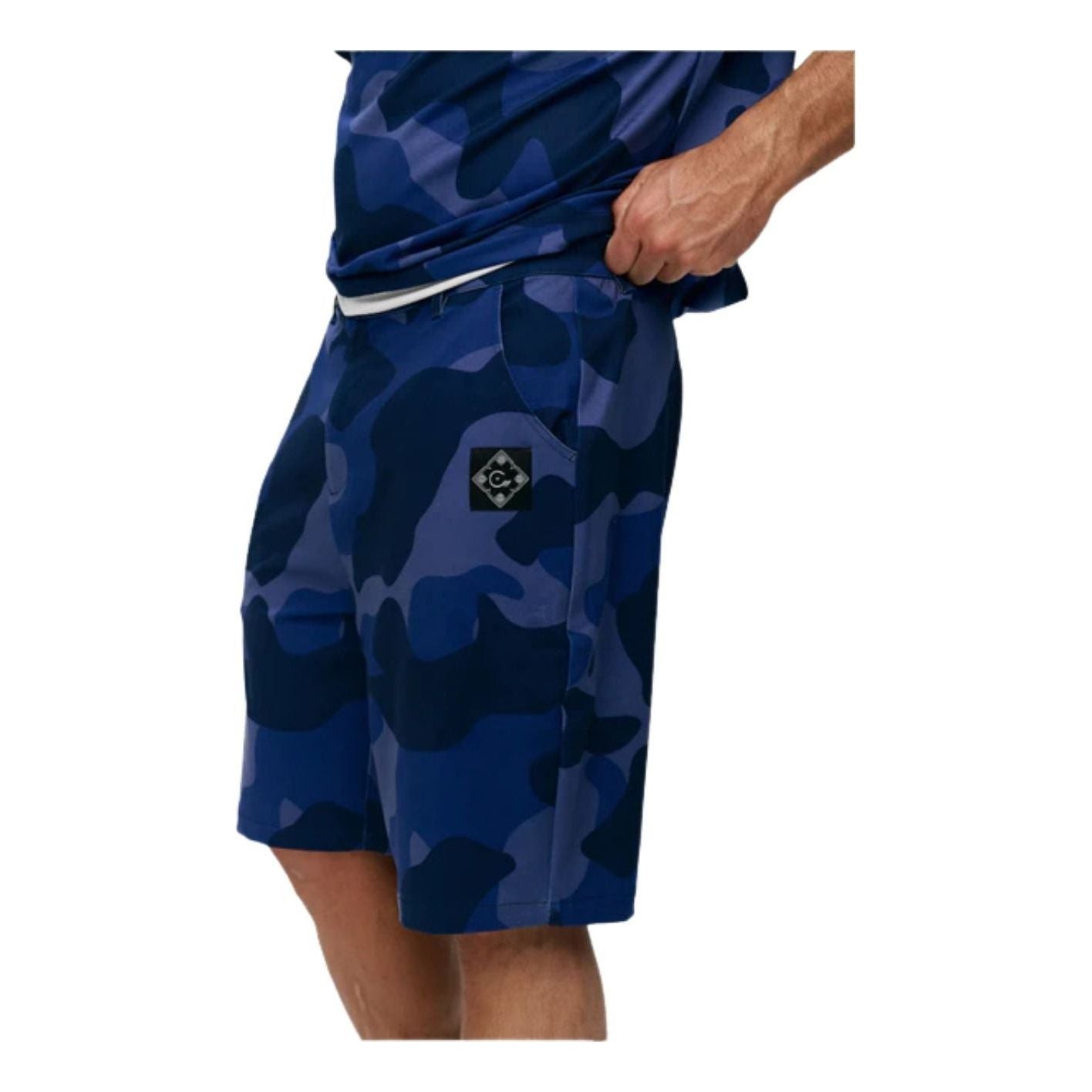 House of Cenmar Cotton Shorts 'Dark Blue' HOC-F0030