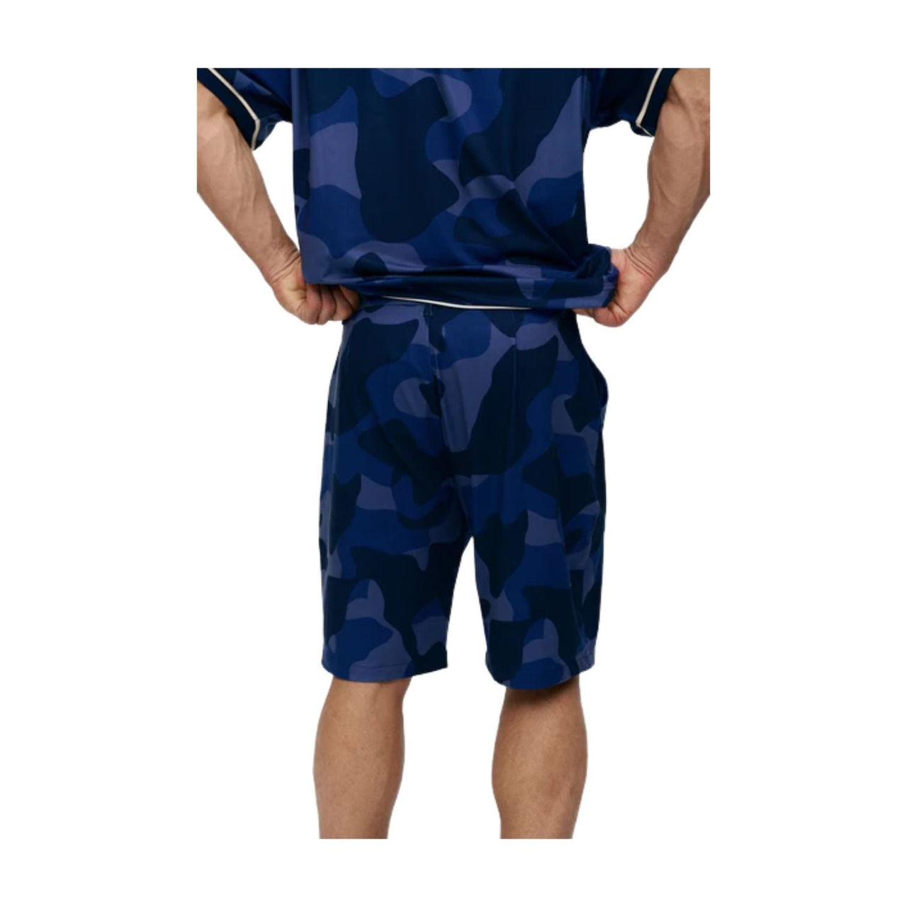House of Cenmar Cotton Shorts 'Dark Blue' HOC-F0030
