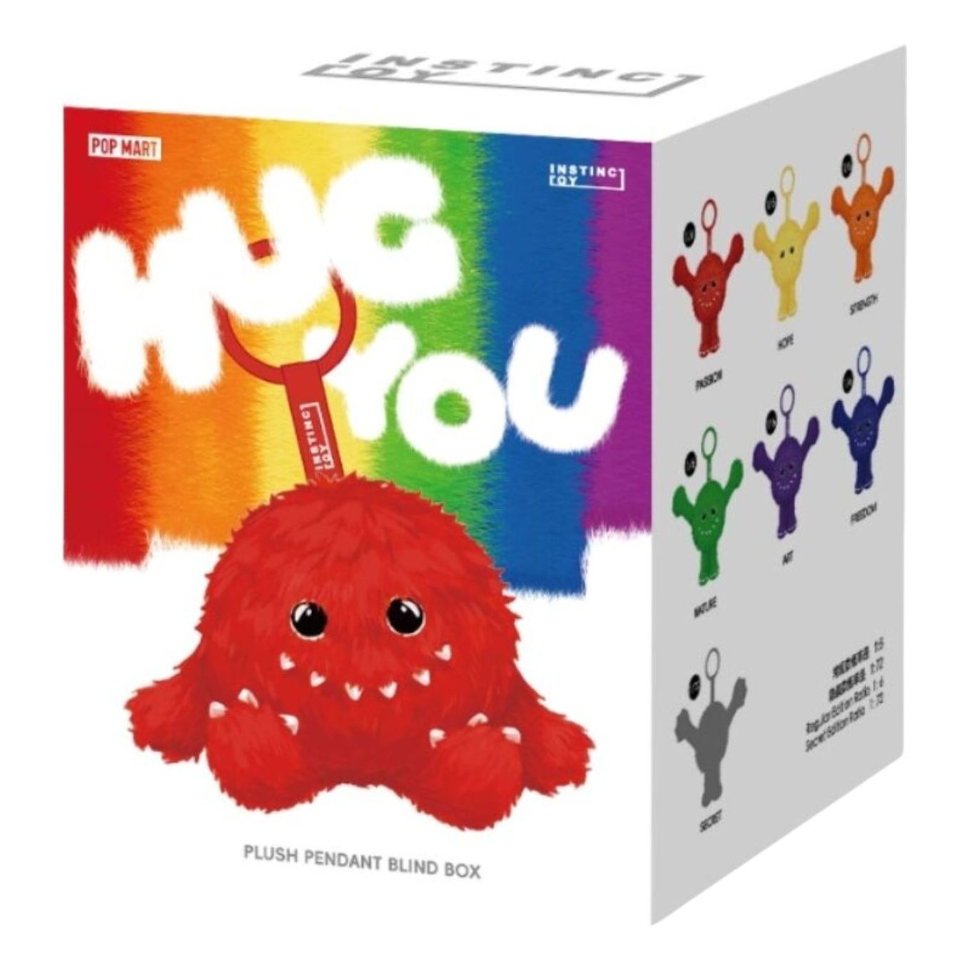 Pop Mart INSTINCTOY Hug You Series Plush Pendant Sealed Case (1 Blind Box) PPMT-2510-0075-996240339