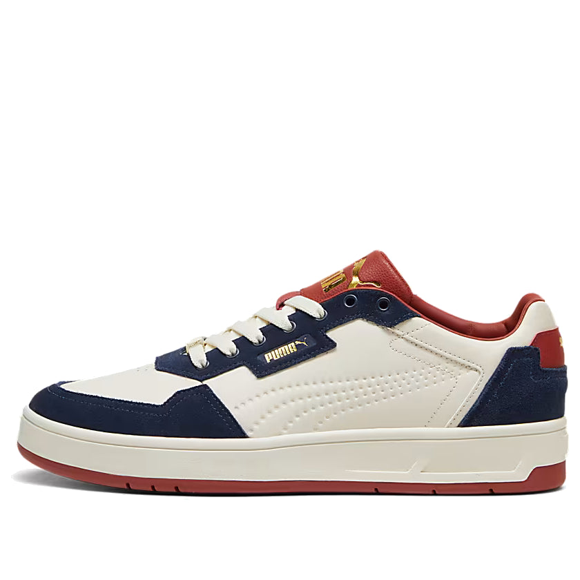 PUMA Court Classic Lux SD 'White Navy' 395087-05