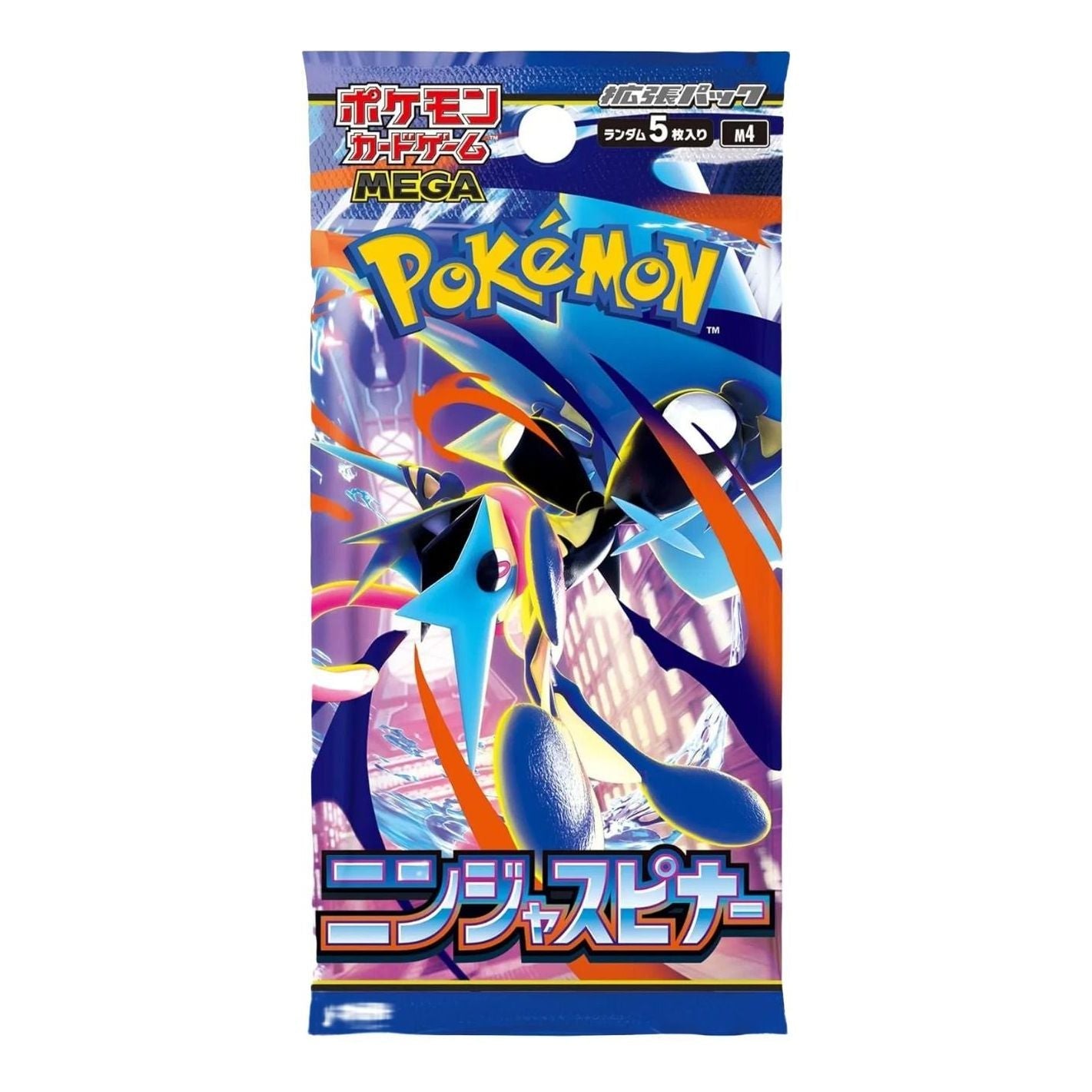 Pokemon Card JP MEGA Expansion Pack 'Ninja Spinner' PKMN-TCG-M4-762694