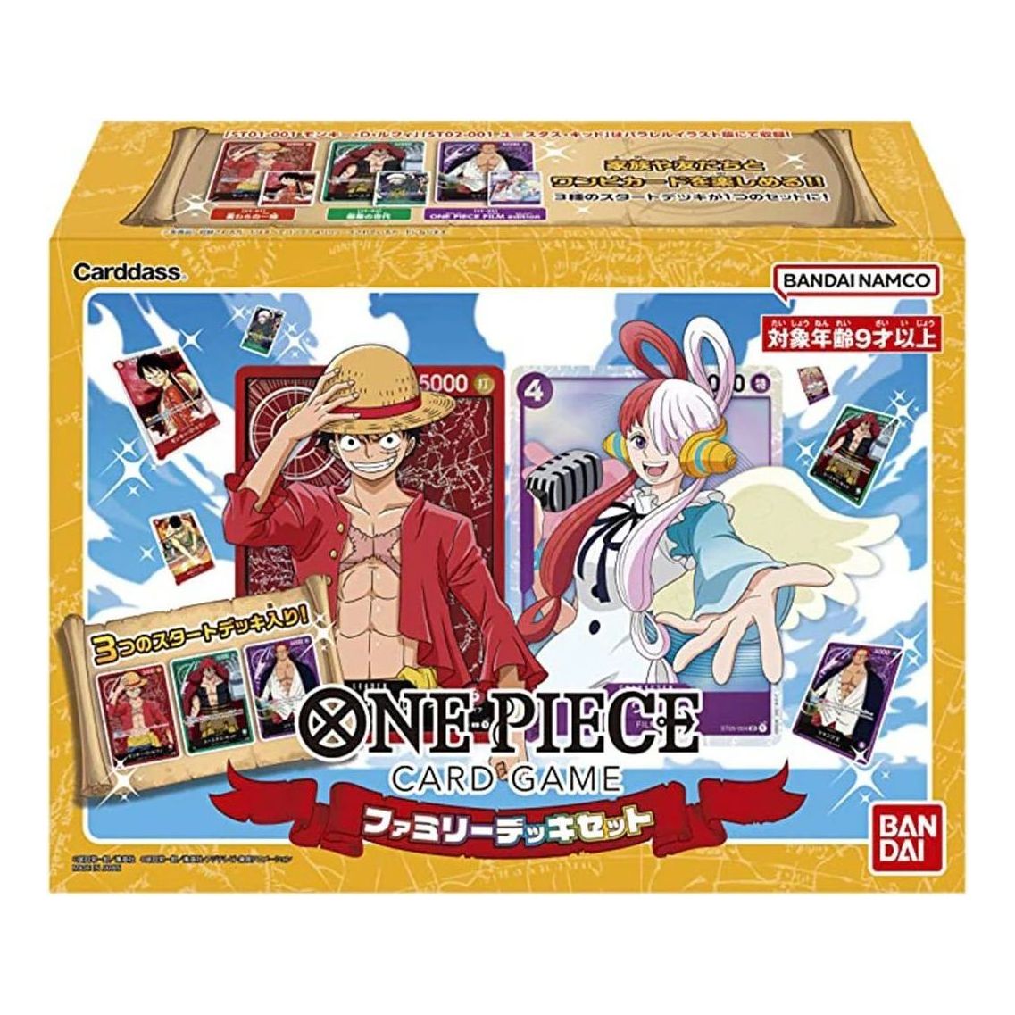 One Piece Card JP Starter Deck 'Family Deck Set' OPC-009-122903