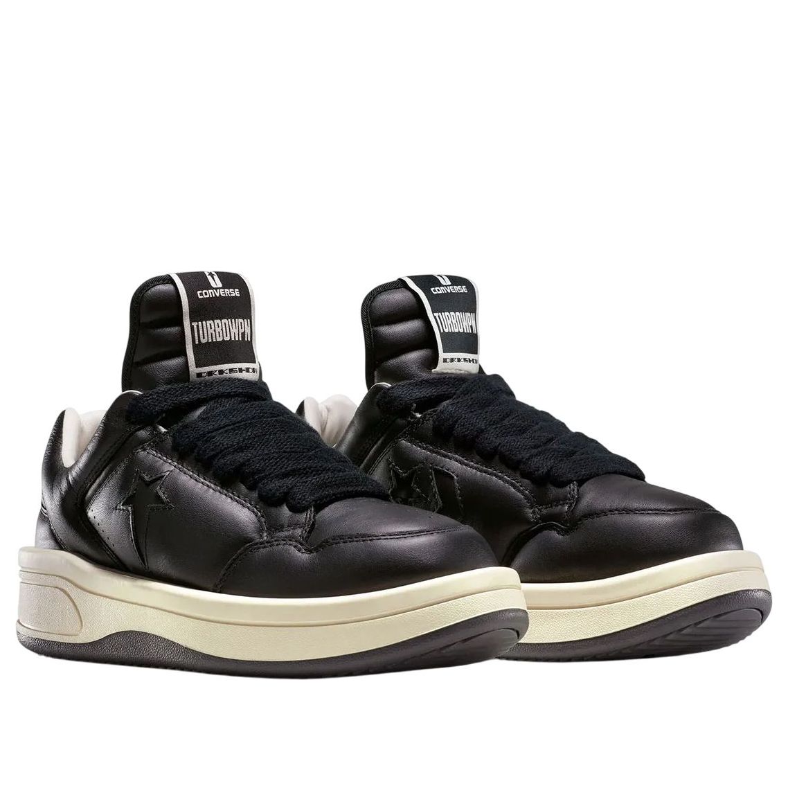 Converse x Rick Owens DRKSHDW TURBOWPN Low 'Black Cloud Cream' A12063C