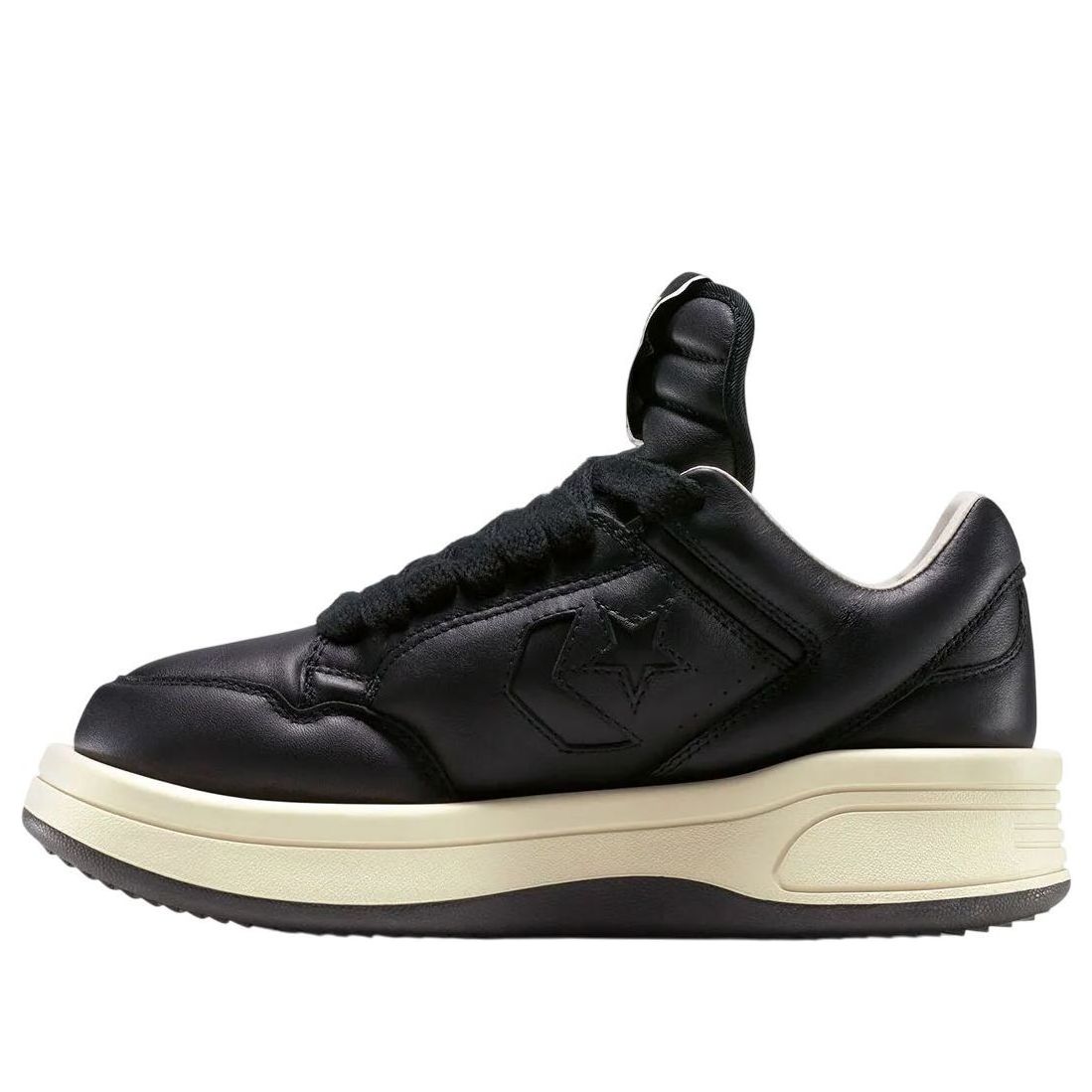 Converse x Rick Owens DRKSHDW TURBOWPN Low 'Black Cloud Cream' A12063C