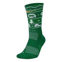 (PS) Nike Holiday Elite Crew Socks 'Green' BN1180-E0J