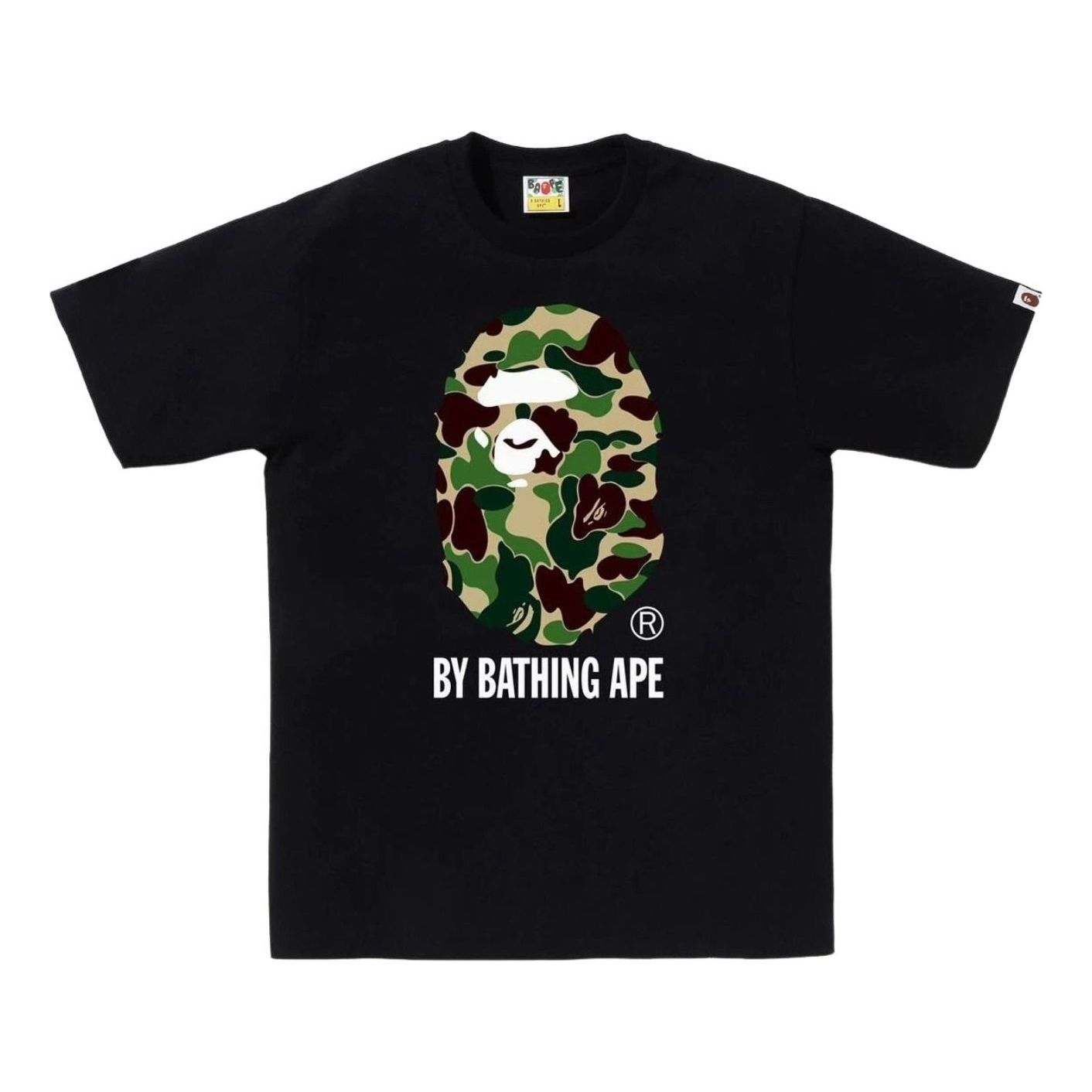 A Bathing Ape ABC Camo T-Shirt 'Black Green' 1M30-110-005-BLKGRN
