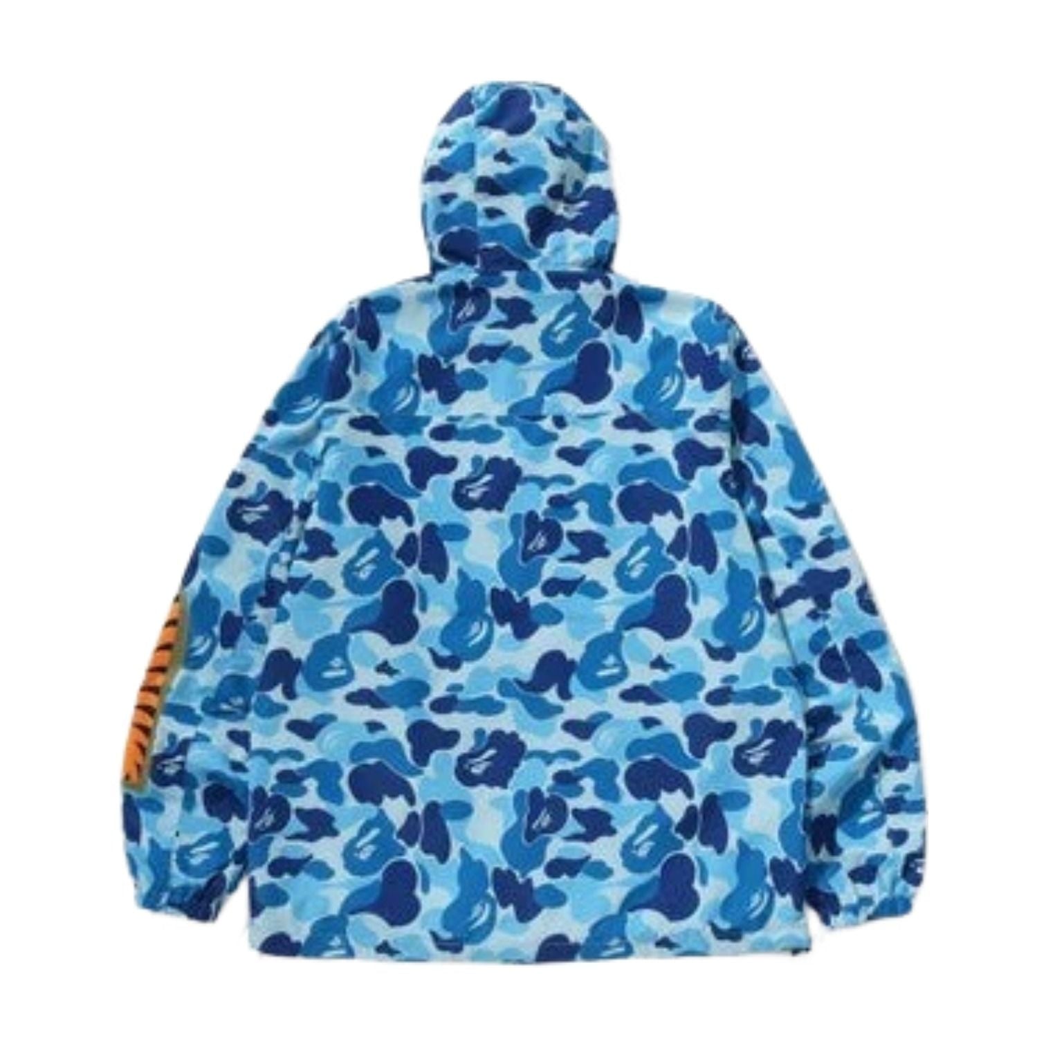 A Bathing Ape Camo Shark Hoodie Jacket 'Blue' 1M30-140-014-BLU