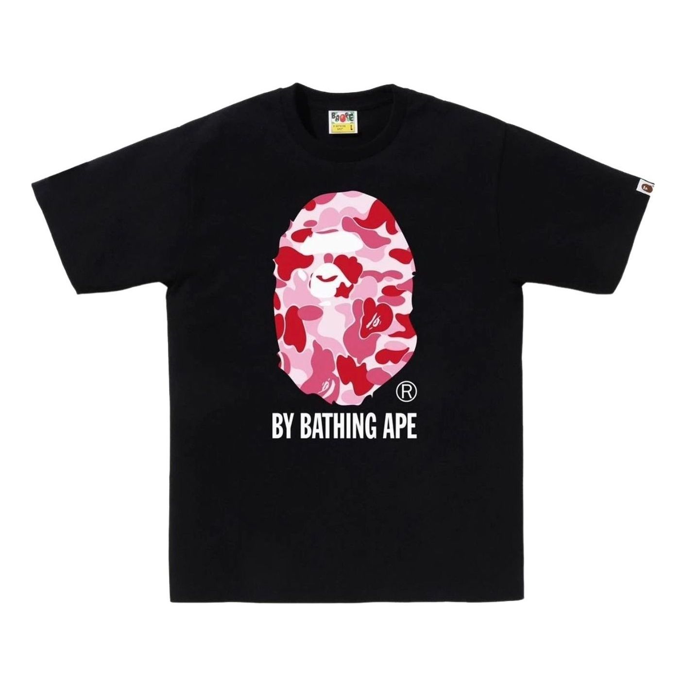 A Bathing Ape ABC Camo T-Shirt 'Black Pink' 1M30-110-005-BLKPNK