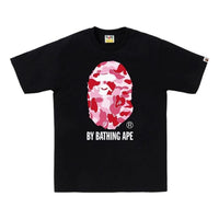 A Bathing Ape ABC Camo T-Shirt 'Black Pink' 1M30-110-005-BLKPNK