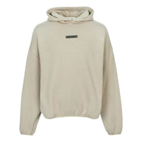 Fear of God Essentials 25SS Fleece Hood Sweatshirt 'Timber' 192SP256511F