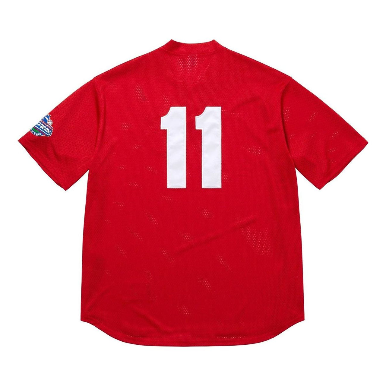 Supreme S Logo Baseball Henley 'Red' SS25KN95-RED