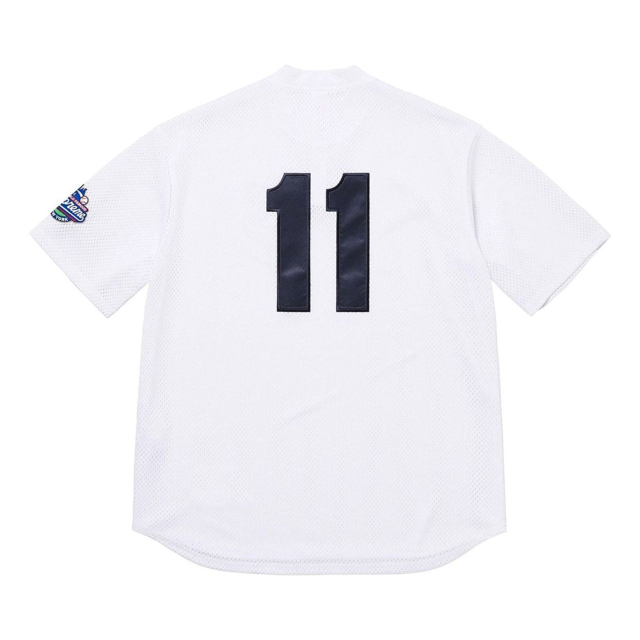 Supreme S Logo Baseball Henley 'White' SS25KN95-WHITE