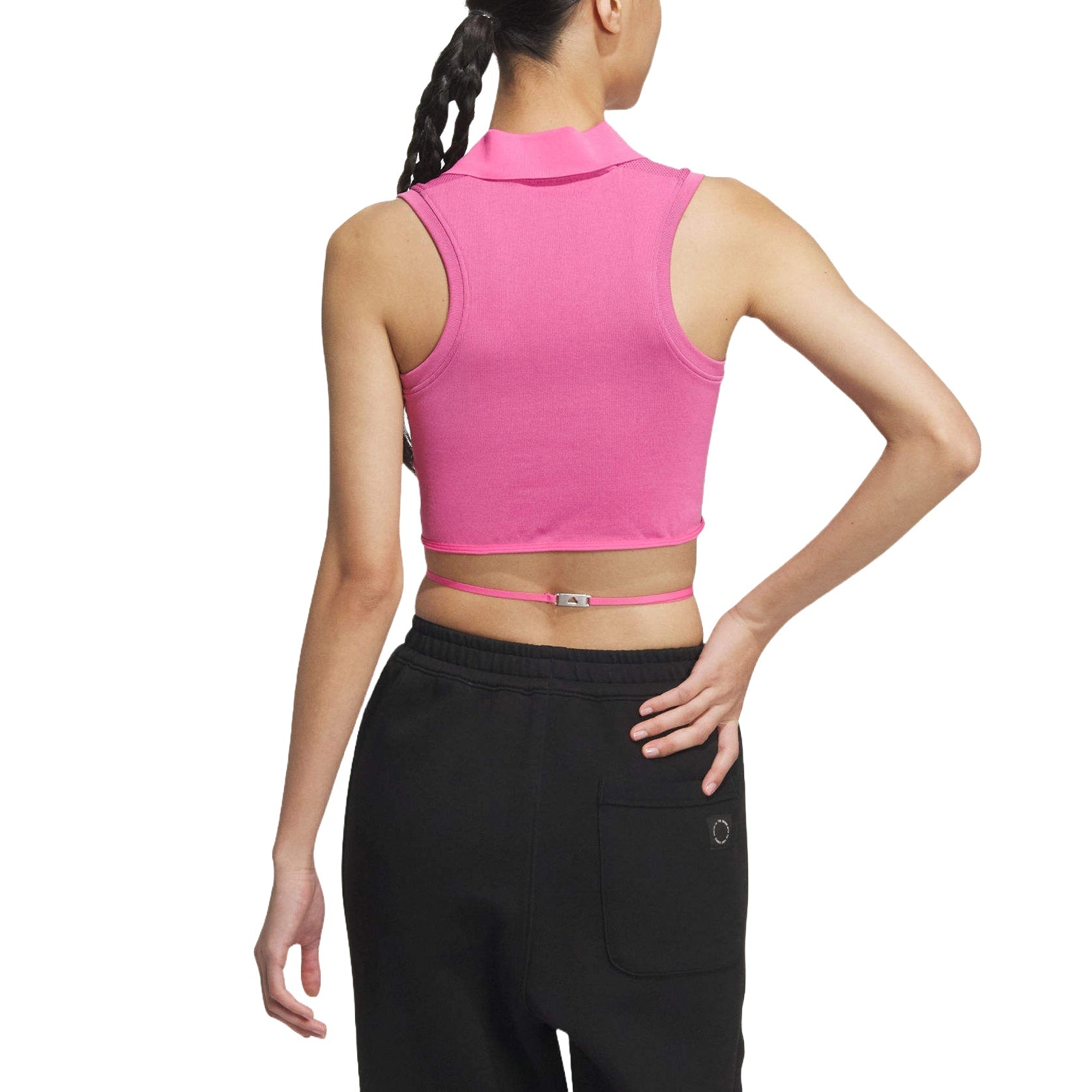 (WMNS) adidas Dance Tank Asia Sizing 'Pink Black' JJ3552