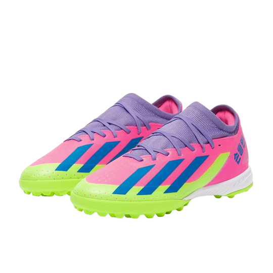 adidas X Crazyfast Son.3 Turf Cleats 'Lucid Lemon Pink' ID2623